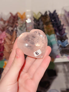 GEMMY Rose Quartz Hearts
