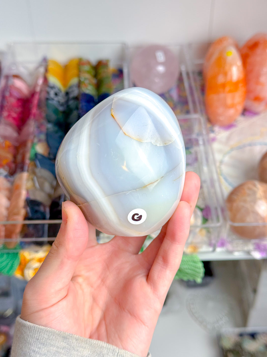 Orca Agate Freeforms