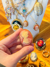 Load image into Gallery viewer, “Victorian” Cameo Locket Pendant from London
