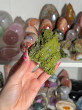 Load image into Gallery viewer, Sparkly Tinker Bell Epidote &amp; Quartz
