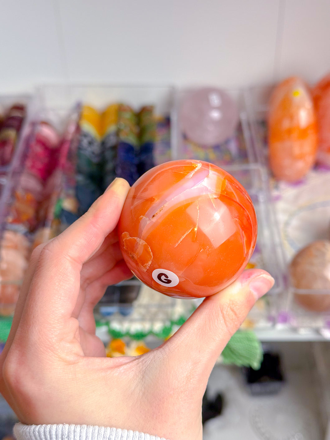 Carnelian Spheres (ALL UNIQUE)