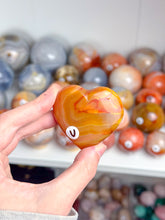 Load image into Gallery viewer, Carnelian Hearts

