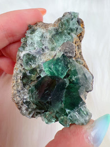 Color Changing Fluorite *UV REACTIVE* (📍Diana María Mine: hidden forest pocket, UK)