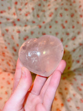 Load image into Gallery viewer, Star Rose Quartz Heart (Personal Collection Release)
