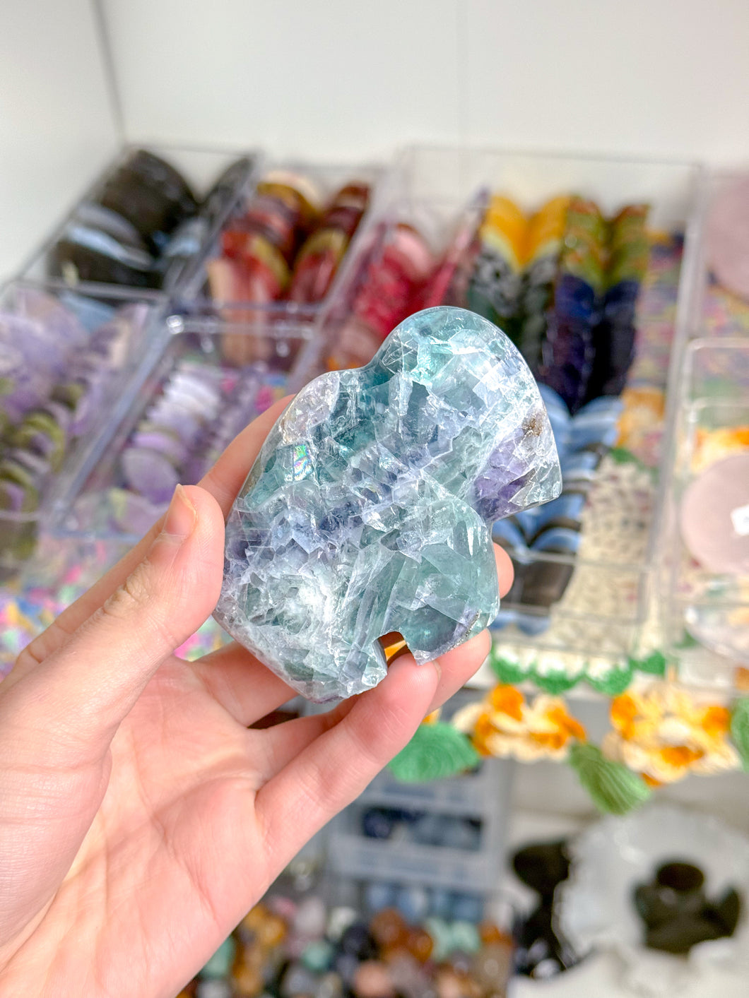 AA Grade Juicy Mexican Fluorite Buffalo