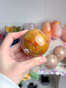 Carnelian Spheres (ALL UNIQUE)