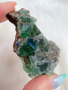 Color Changing Fluorite *UV REACTIVE* (📍Diana María Mine: hidden forest pocket, UK)