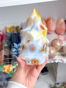 Carnelian Agate Flames