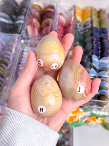 Polychrome Jasper Eggies