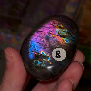 Higher Quality Labradorite Palms