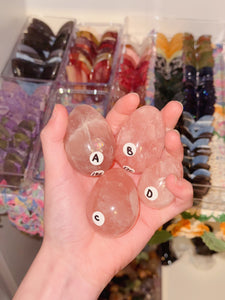 Star Rose Quartz Mini Eggs