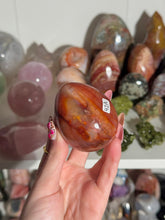 Load image into Gallery viewer, Druzy Carnelian Eggie
