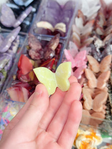 Mini Bowenite Butterfly
