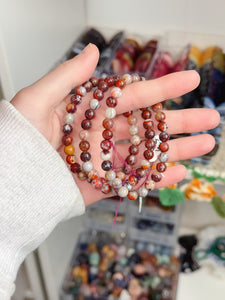 Crazy Lace Agate Bracelet