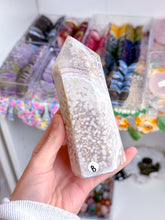 Load image into Gallery viewer, Flower Agate Towers
