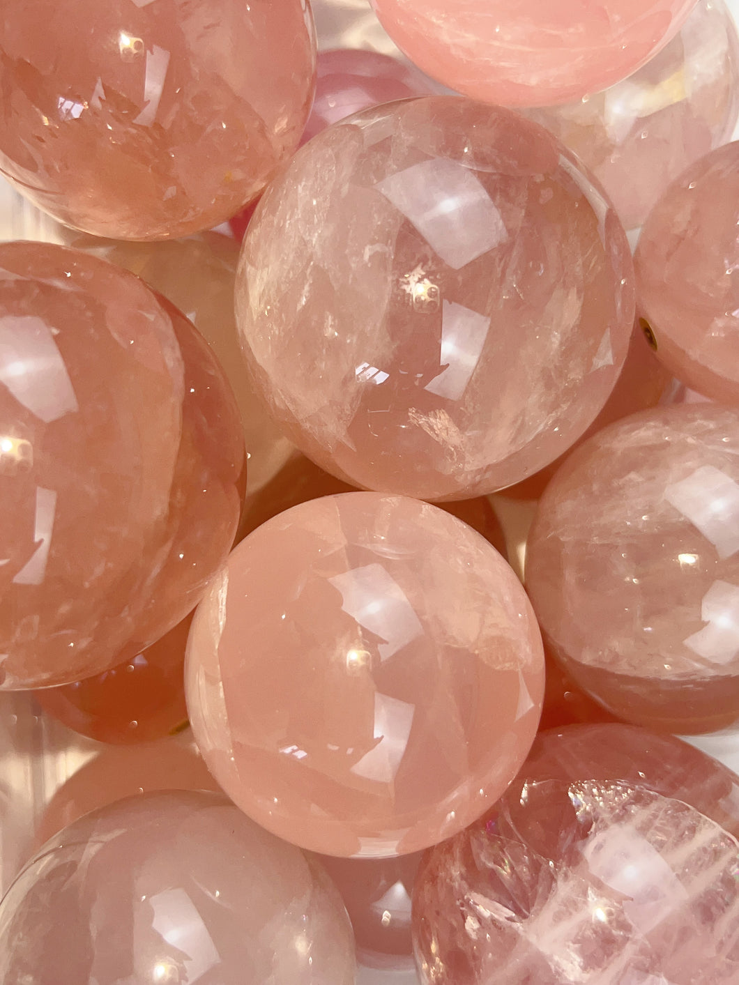 GEMMY Rose Quartz Spheres