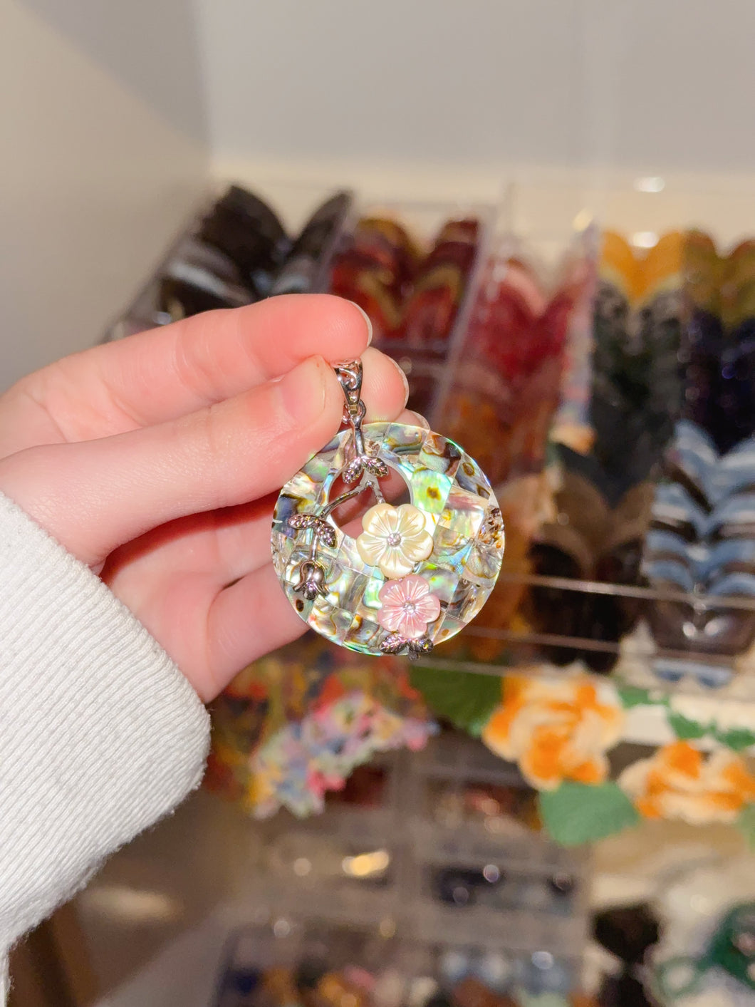 925 Paua Shell Pendant
