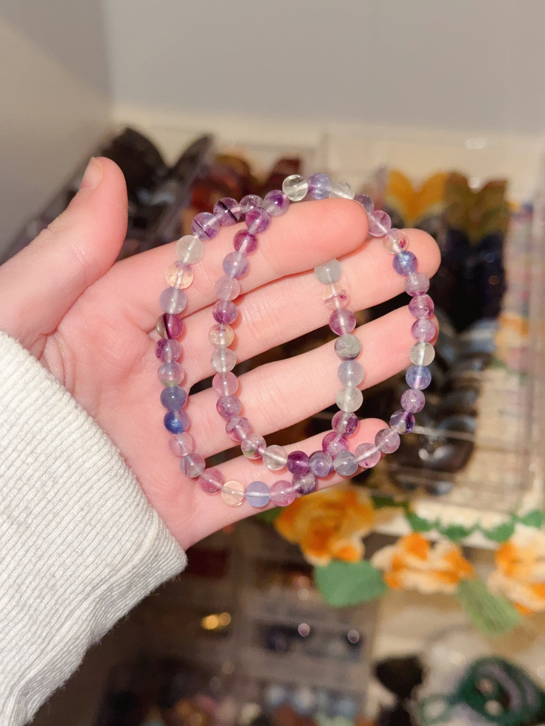 Rainbow Fluorite Bracelet