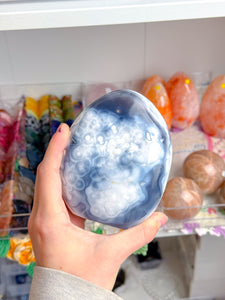 Orca Agate Freeforms