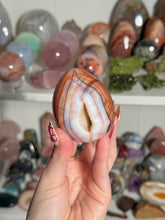 Load image into Gallery viewer, Druzy Carnelian Eggie
