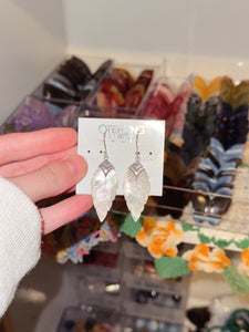 Mother Of Pearl 925 Earrings