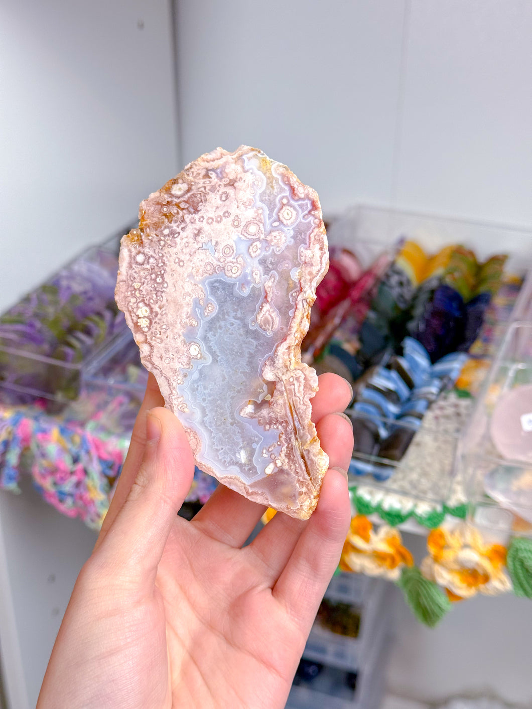 Flower Agate Slab