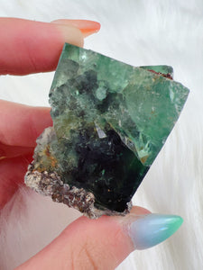 Color Changing Fluorite *UV REACTIVE* (📍Diana María Mine: hidden forest pocket, UK)