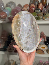 Load image into Gallery viewer, XL Pastel Sea Jasper Bowl
