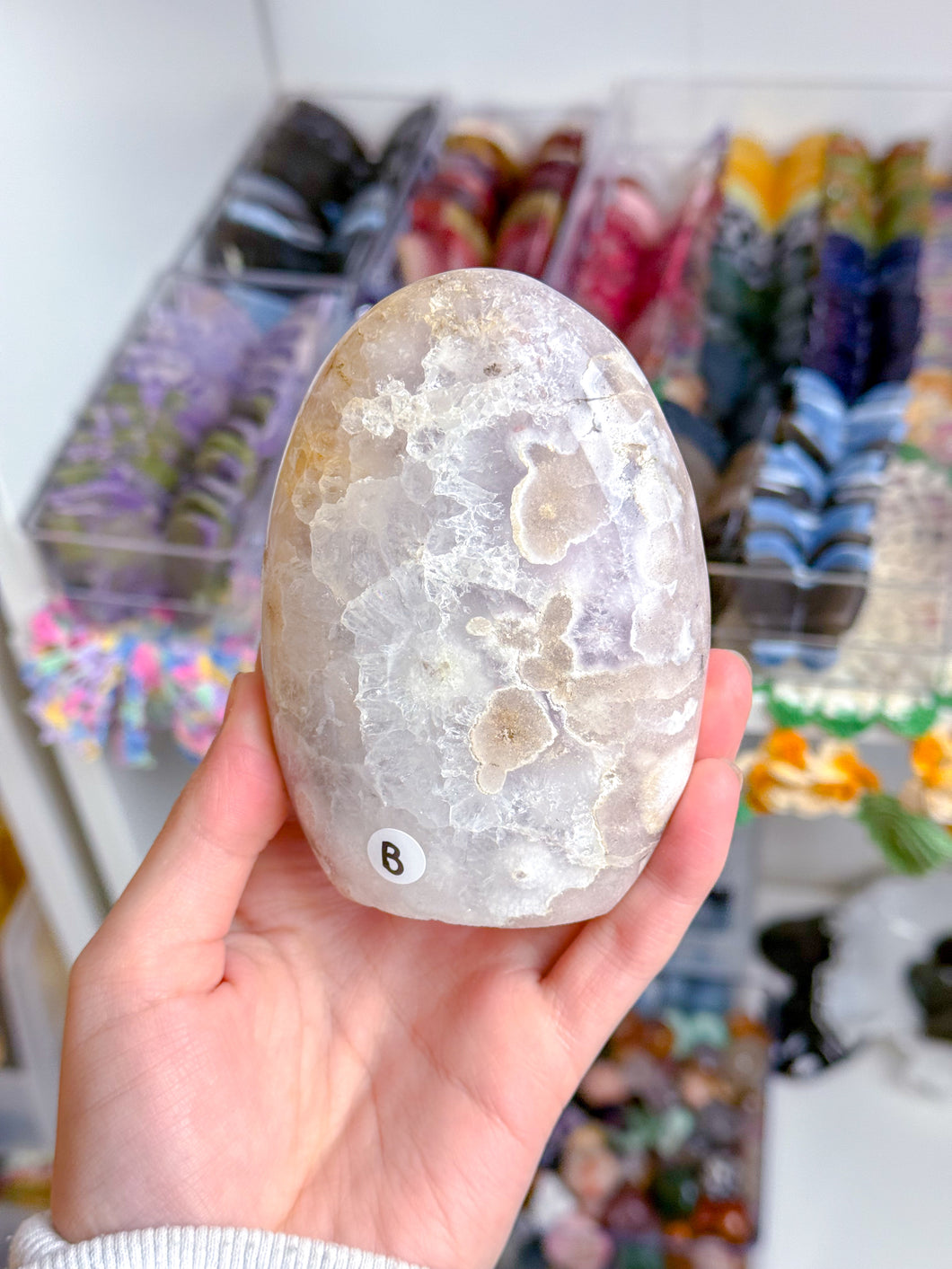 Flower Agate Freeforms