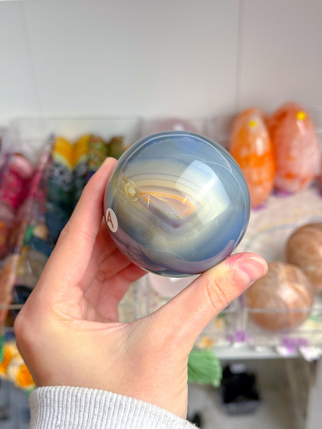 Orca Agate Spheres