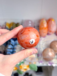 Carnelian Spheres (ALL UNIQUE)