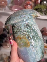 Load image into Gallery viewer, XL Orby Sea Jasper Mushie
