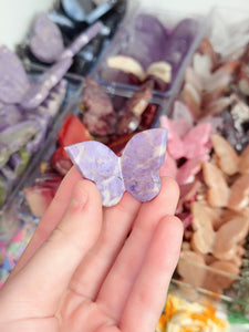 Mini Purple Jade Butterfly