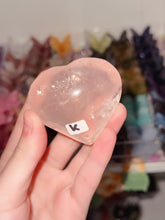 Load image into Gallery viewer, GEMMY Rose Quartz Hearts
