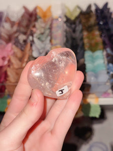GEMMY Rose Quartz Hearts