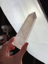 Load image into Gallery viewer, Gemmy Smaller Rose Quartz Obelisk
