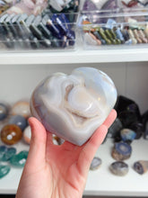 Load image into Gallery viewer, Druzy Agate Heart
