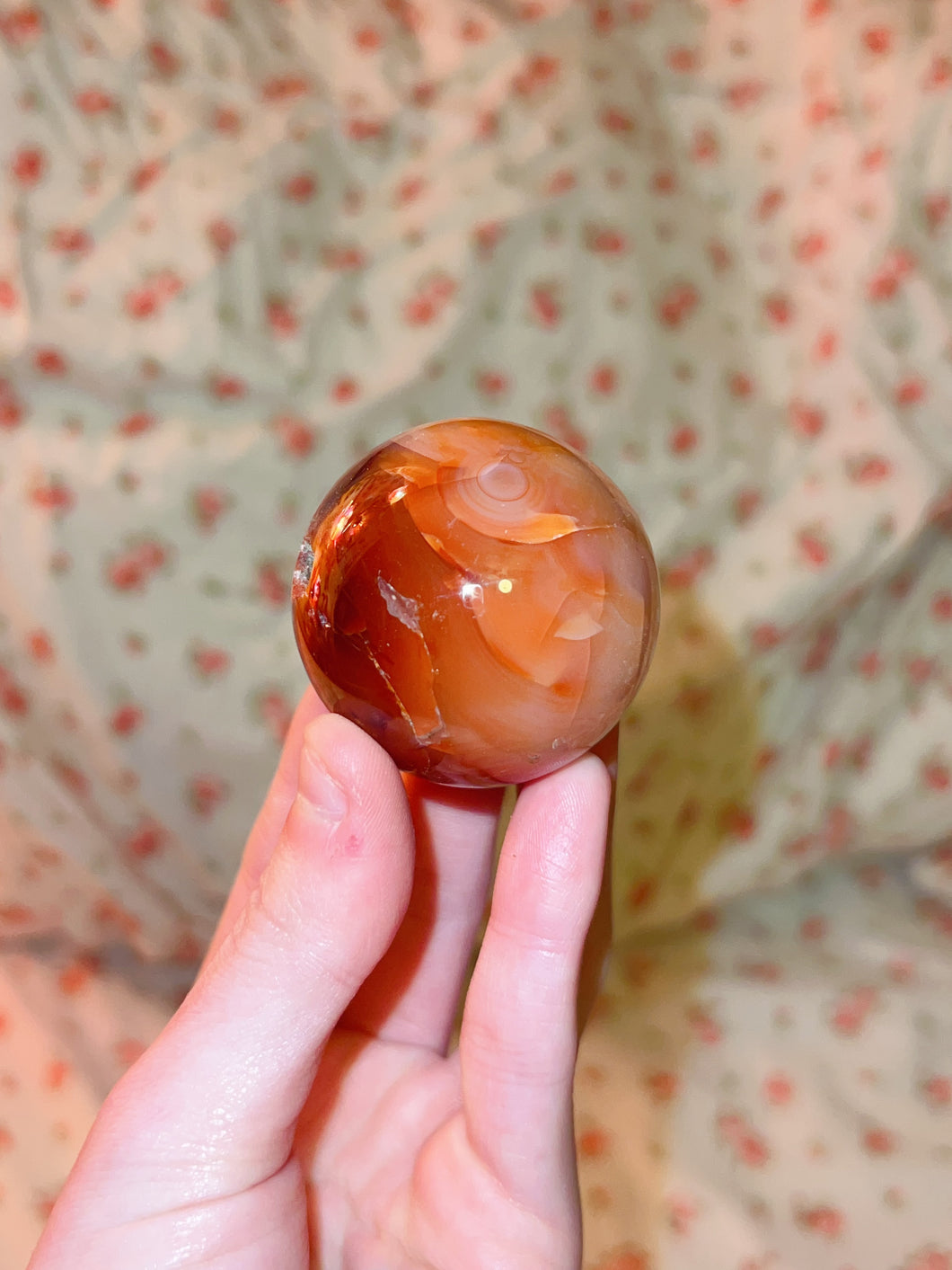 Druzy Carnelian Sphere (Personal Collection Release)