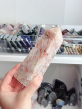 Load image into Gallery viewer, Pink Amethyst Tower (Imperfect Bottom)
