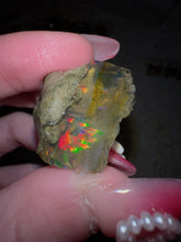 Load image into Gallery viewer, Rainbow Waves Ethiopian Water Opal
