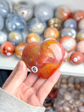 Load image into Gallery viewer, Carnelian Hearts
