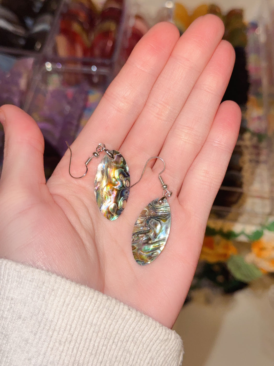 Paua Shell 925 Earrings