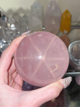Load image into Gallery viewer, JUICY Flashy Rose Quartz Sphere

