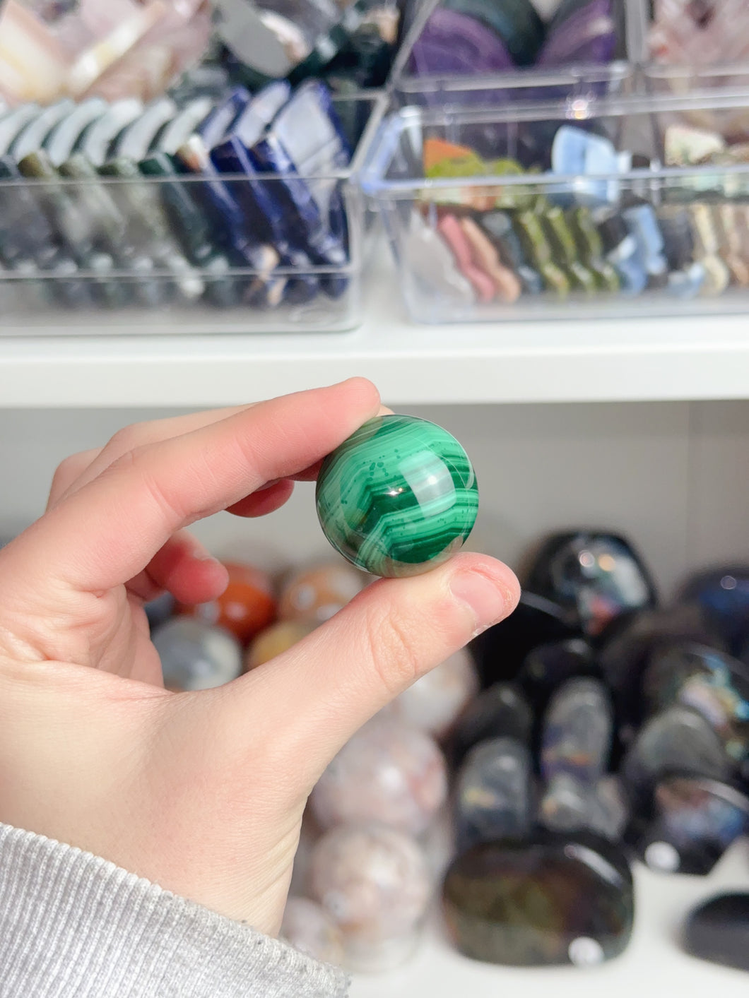 Malachite Sphere
