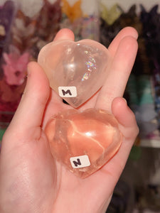 GEMMY Rose Quartz Hearts