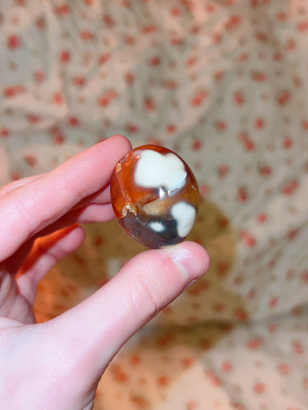 Mini Carnelian x Orca Agate Palm (Personal Collection Release)