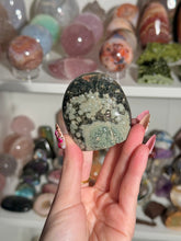 Load image into Gallery viewer, Green Quartzy Sea Jasper Freeform
