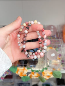 Peruvian Pink Opal Bracelets