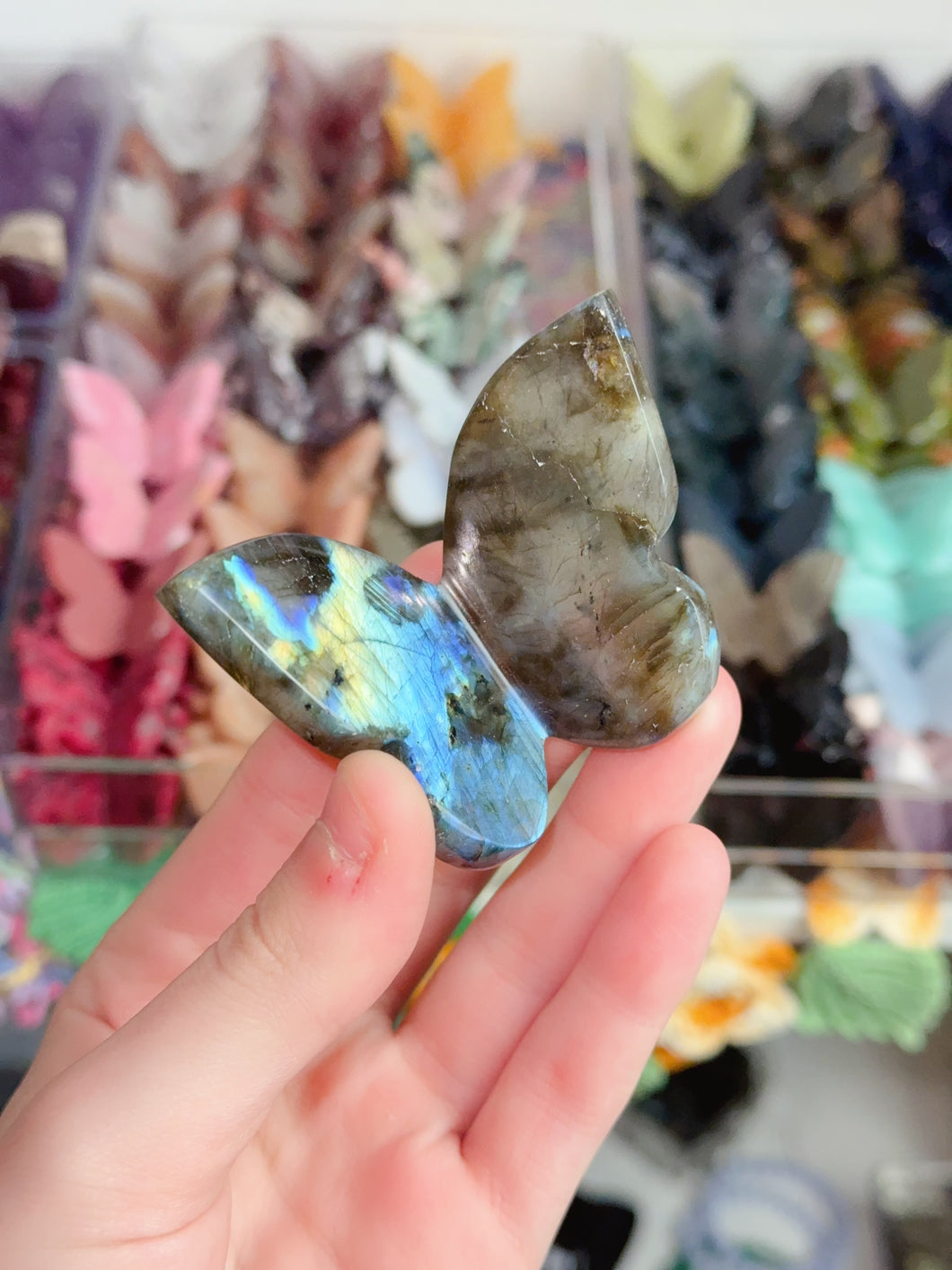 Labradorite 3D Butterfly