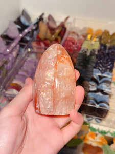 Fire Quartz Freeform (most Gemmy Rainbows)